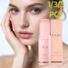 1/3/5PCS Korean Bounce Multi Balm Collagen Pink Stick Deep Moisturizing Firming Lift Make Up Base Daily Korean Skin Care