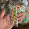 5Pcs/set Portable Nail Art Dotting Pen Crystal Handle Dual-ended Dotting Painting Drawing Brush Rhinestones Gems Picking Pen 1
