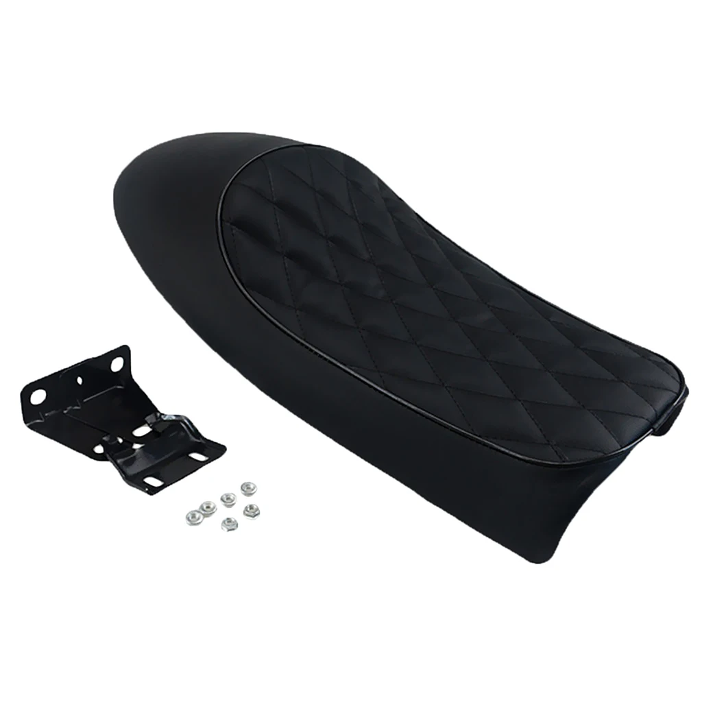 Sedile Cafe Racer Vintage Nero Per Suzuki Gs Xj