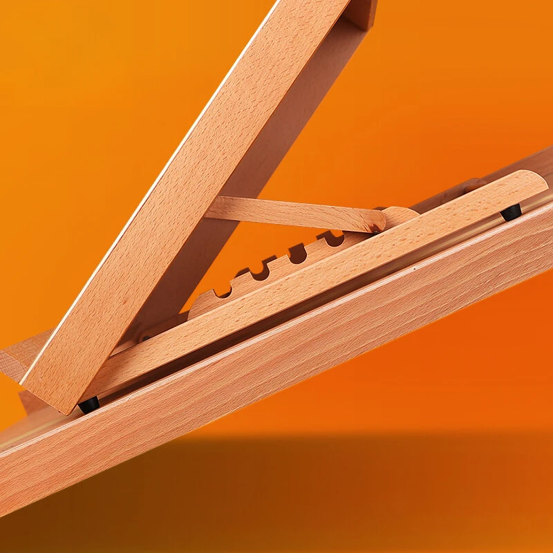 A3 Adjustable Woodiness Desktop Easel for Painting Multifunctional Beginner Sketching Easel Stand Art Supplies for Artist