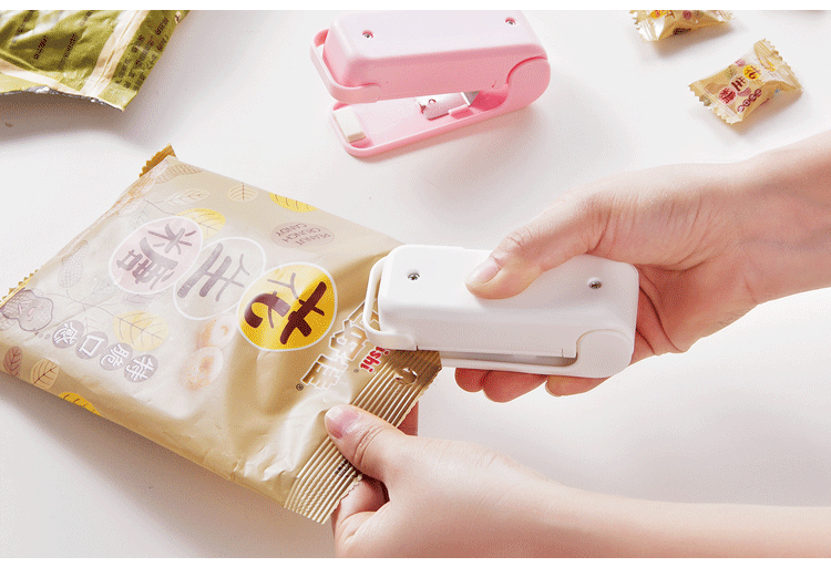 Mini Heat Bag Sealing clip Machine Package Sealer Bags Thermal Plastic Food  Bag Closure Portable Food Packaging Heat Sealer - AliExpress