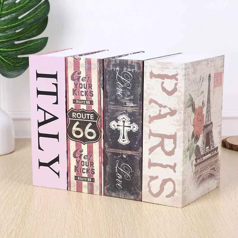 

Metal Book Safe Security Key Locker Money Hidden Secret Safe Key Safe Box Cash Money Coin Storage Jewellery Lock Box Fake Books