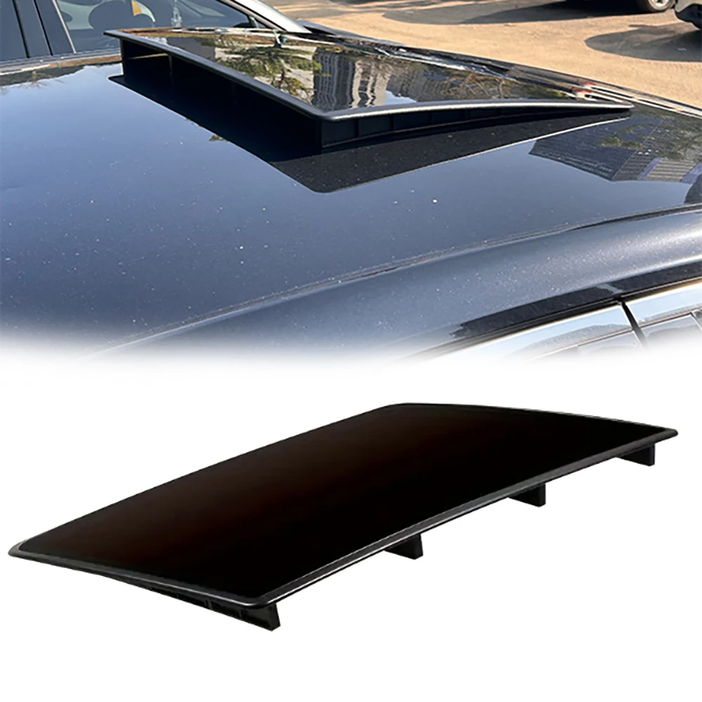 Car Sunroof Cover Tiypeor Universal Car Sunroof Imitation Sunroof Roof Visor DIY Decoration Body Kit