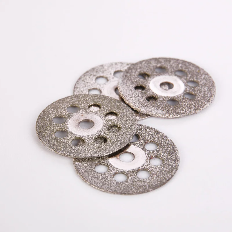 10pcs Diamond Cutting Wheels HSS Circular Saw Blade And 2pcs Mandrels Set Rotary Tool  For Mini Drill Rotary Tool Accessories
