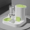 Hot pet feeding and drinking water two-in-one food smooth large-capacity feeding and drinking water bowl cat food bowl dog bowl
