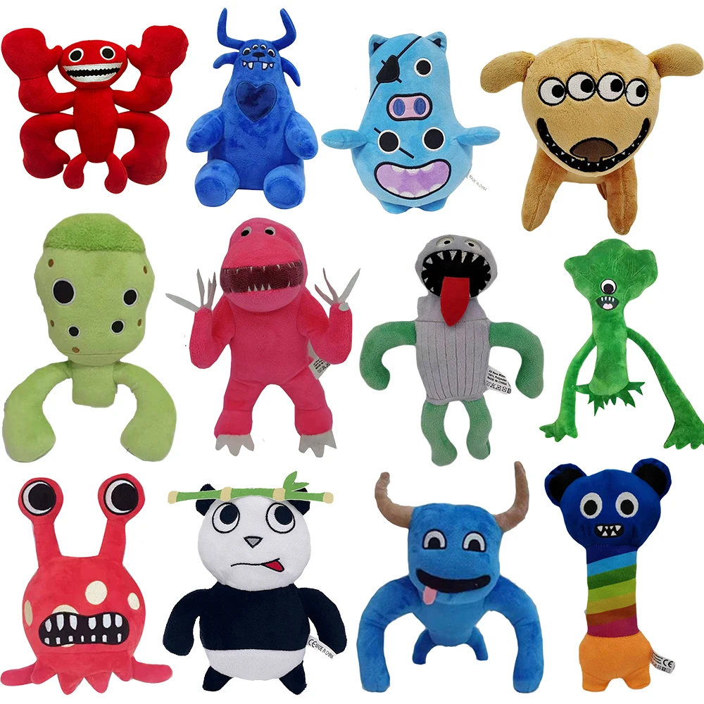 Rainbow Friends Plush Doll Toy, personagem do jogo, desenho animado,  monstro roxo, pelúcia macia, recheado, brinquedos de Halloween, presente  para crianças, novo - AliExpress