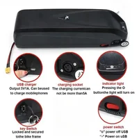 Air fast transportation 36V48V52V New Full Capacity Power 18650 Hailong Battery 25AH Lithium Battery Pack Suitable for 250-2000W 1