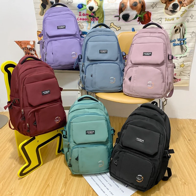 Fashion Student Backpack Large Rucksack For Girls School Bag High
