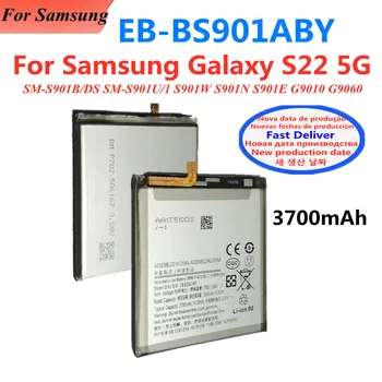 EB-BS901ABY Batteria di ricambio da 3700 mAh per Samsung Galaxy S22 5G S901B S901N S901E S901U S901W G9010 G9060 Batterie per telefoni