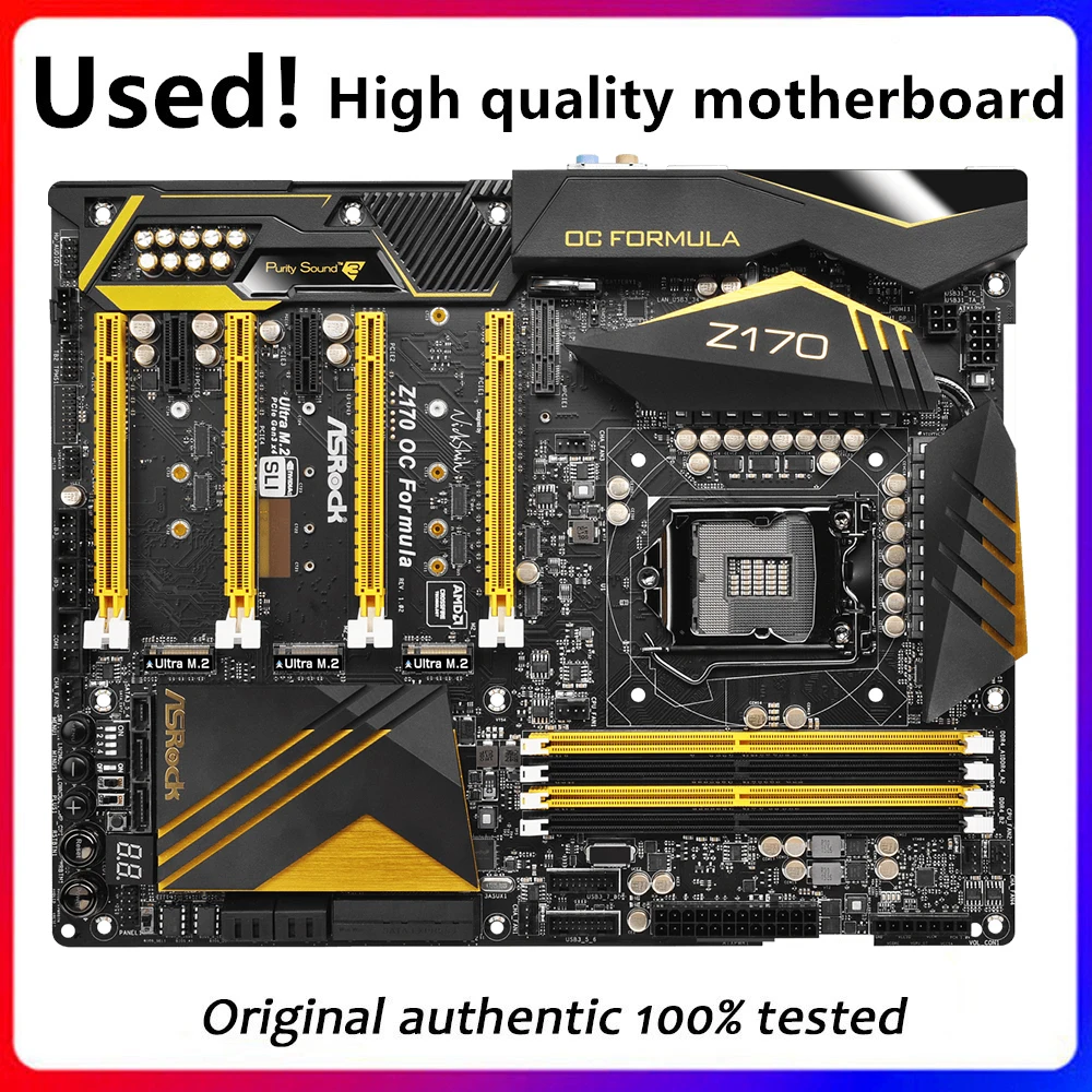Per Scheda Madre Desktop Asrock Z170 Oc Formula Per Intel Z170 Z170M Ddr4 Lga 1151 Scheda Madre Usata Desktop Originale