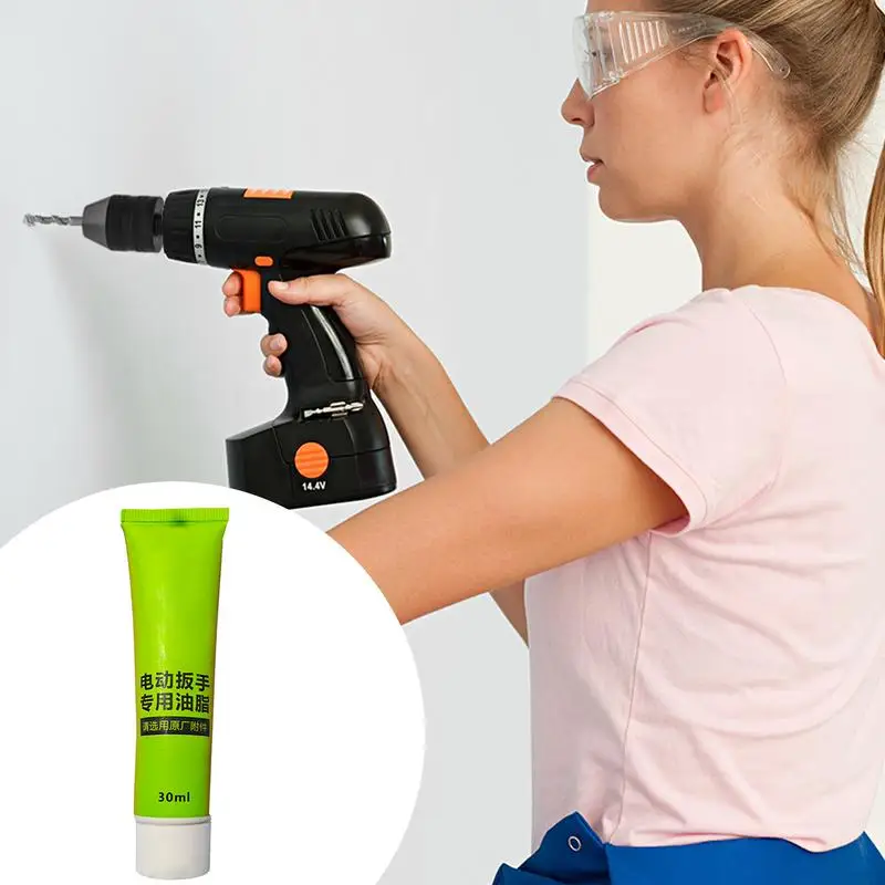 Electrical Grease 30ml Electrical Power Tool Rotary Bit Lubricant Heat-resistant Bearing Grease Rotary Hammer Drill Accessories electric grease