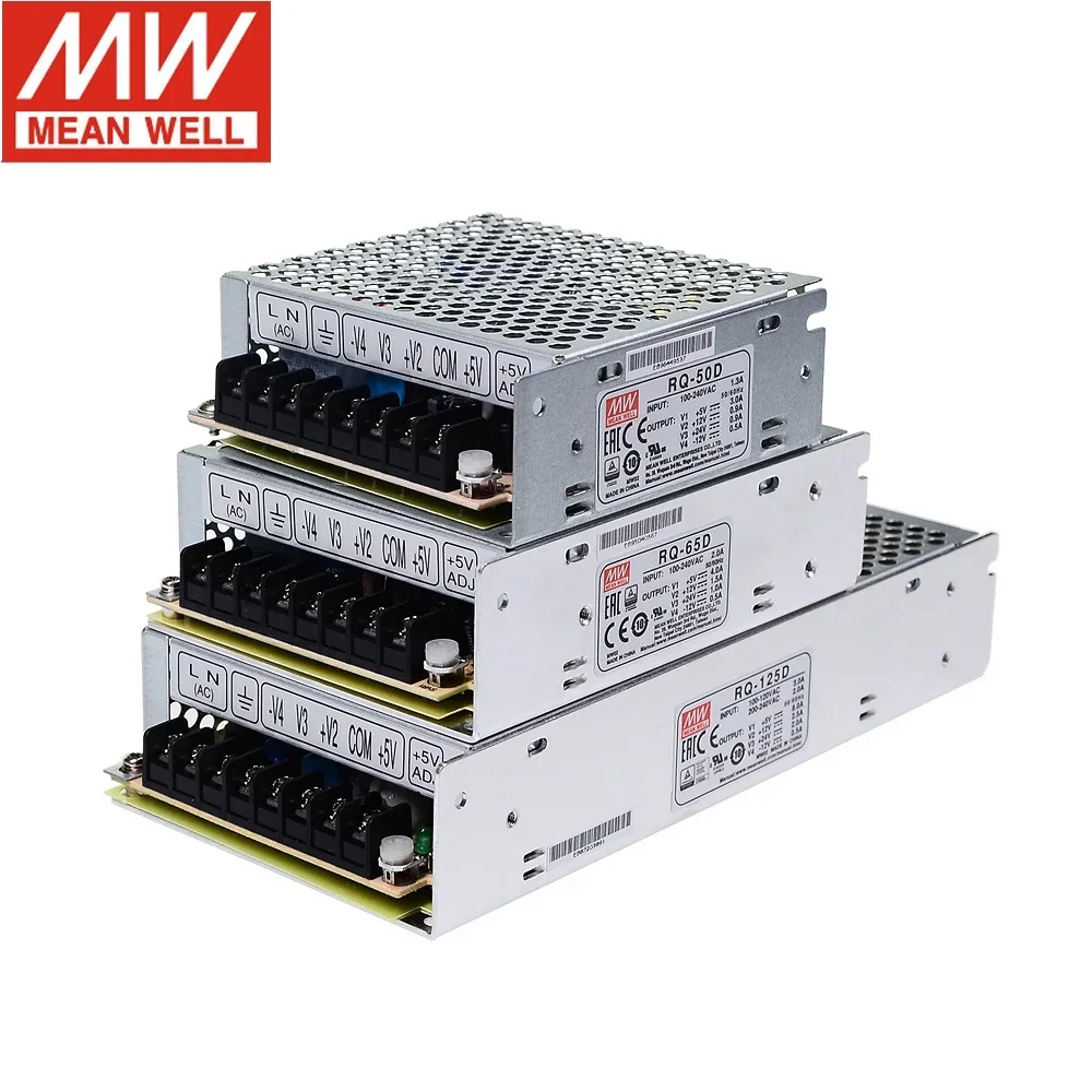מייאן וול RQ-50 RQ-50B |   5V 12V -5V -12V RQ-50C |   5V 15V -5V -15V RQ-50D |   מספק כוח מתג פלט מרובע 5V 12V 24V 50W