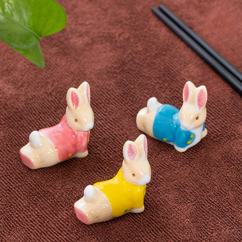 

Animal rabbit cute ceramic crafts decoration