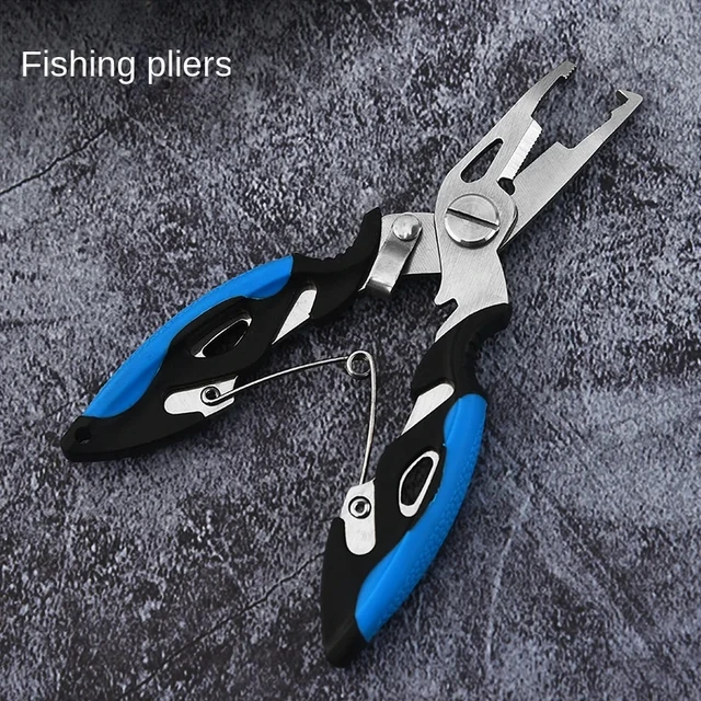 Line Cutter Scissors 23cm Lure Fishing Pliers Sturdy Long Nose Hook  Multi-functional Remover Tools With Sheath Stainless Steel - AliExpress