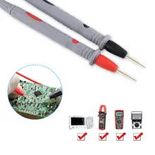 

1 Pair Multimeter Wire Pen Digital Multimeter 10A Probe Universal Test Needle Pin Tester Accessory multimeter test pin,multimete