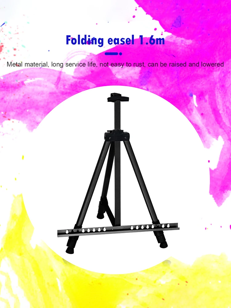 63 inch Aluminum Alloy Display Easel Stand with Carry Bag for Floor Table Top sketch easel,wooden easel