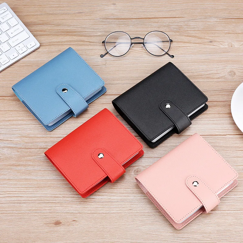 Wallet card holder 64 Slots Leather Large capacity Women's Men's ID Credit card case holder Wallet organizer Gift Business card ID holder wallet