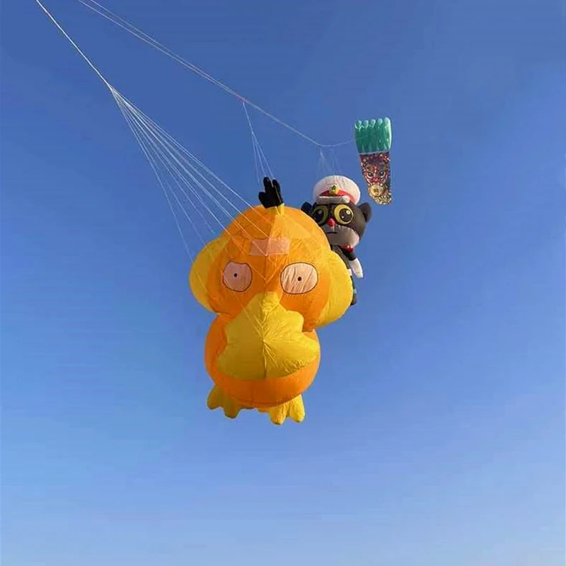 Large soft kites pendant kites windsocks kite reel parafoil kites board inflatable alien kite professional kite 3d Eagle kite 3