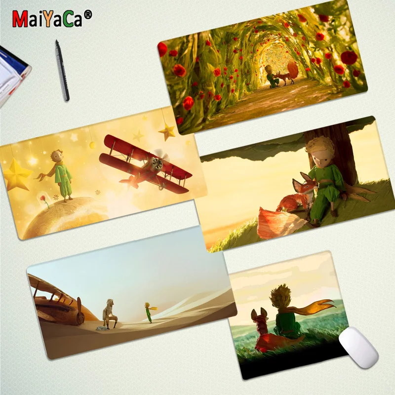 

Cartoon High Quality The Little Prince Mousepad New Rubber Mouse Durable Desktop Mousepad Size For Game Keyboard Pad For Gamer