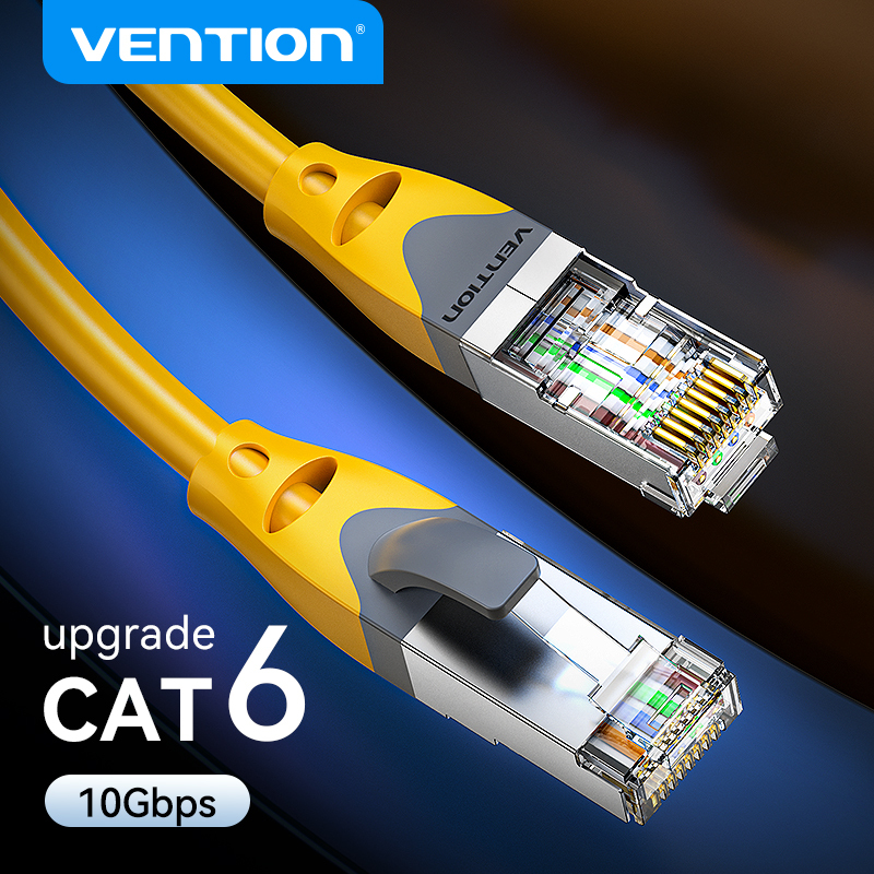 Vention Cat6A Ethernet Cable 10Gbps Network Patch Cable Lan RJ45 For Laptop PC PS4 Internet Router Gigabit Cat 6 Cable Ethernet