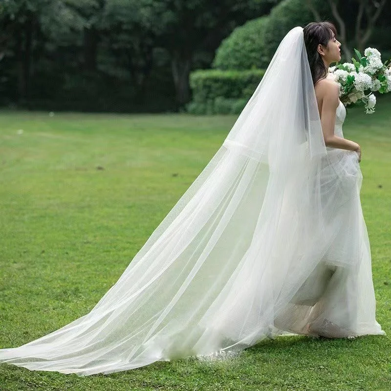 Bridal Veil Women&rsquo;s Extra Long Wedding Headpiece 1.5 * 3 Meters