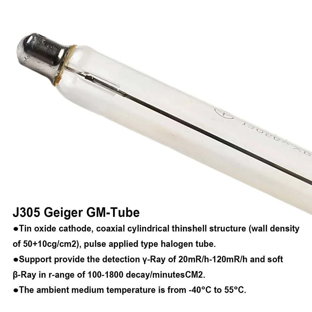 M4011/J321/J305/J613 Muller Tube Geiger Tube Geiger Counter Kit Geiger Counter Sensor Electronic Tube Radiation Detection 2