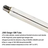 M4011/J321/J305/J613 Muller Tube Geiger Tube Geiger Counter Kit Geiger Counter Sensor Electronic Tube Radiation Detection 2