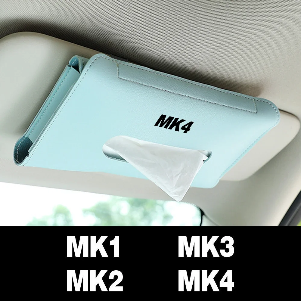 포드 포커스 MK2 MK3 MK4 MK1 2 3 4 1 가죽 자동차 선 바이저 티슈 박스 보관 정리함 가방, 자동차 인테리어 액세서리 장식
