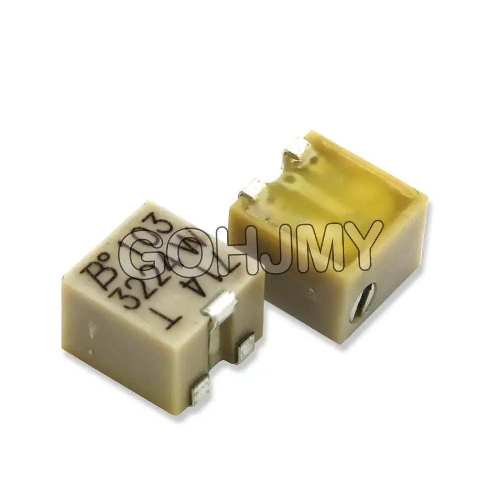 3224W SMD Precision Trimmer Potentiometer adjustable resistance 1K 2K 5K 10K 20K 50K 100K 200K 500K 1M 100R 200R 500R 5PCS/LOT trimmer potentiometer,adjustable resistor