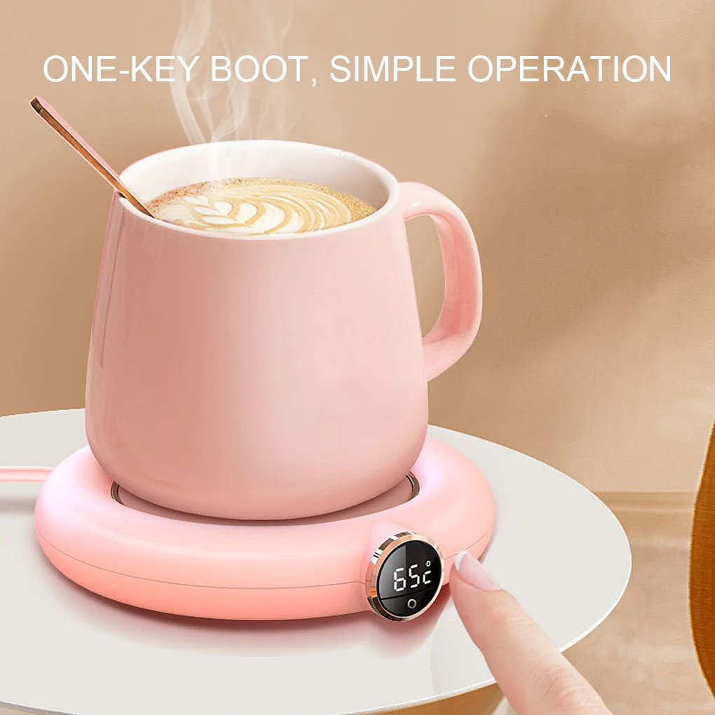 cup warmer heat beverage mug mat keep drink warm heater heating coaster pad for coffee milk tea 220v 20w 3 gear Cup Warmer Electric 10W USB Heating Drink Coffee Mug Mat Timing Non-Slip Adjustable Water Bottle Constant Temperature Coaster