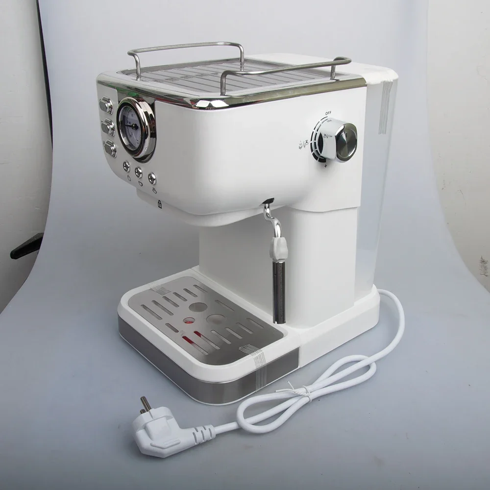 Houselin Espresso Coffee Machine 20 Bar, Professional Espresso Maker Cappuccino Machine with Steam Milk Frother 6