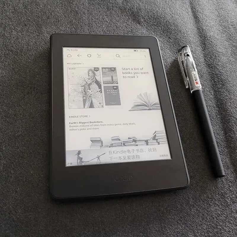 Original kindle Paperwhite 6th Used registrable Ebook Reader Ereader E Reader e-ink Book for kindle
