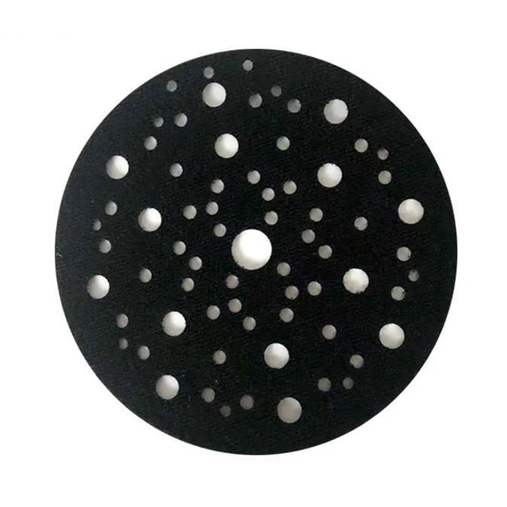 6" 150 mm Schnittstellenpads Klettverschluss-Schutzpolster 70 Loch weiches Schwammpolster zum Polieren und Schleifen von Schleifmaschinen – Detail 1