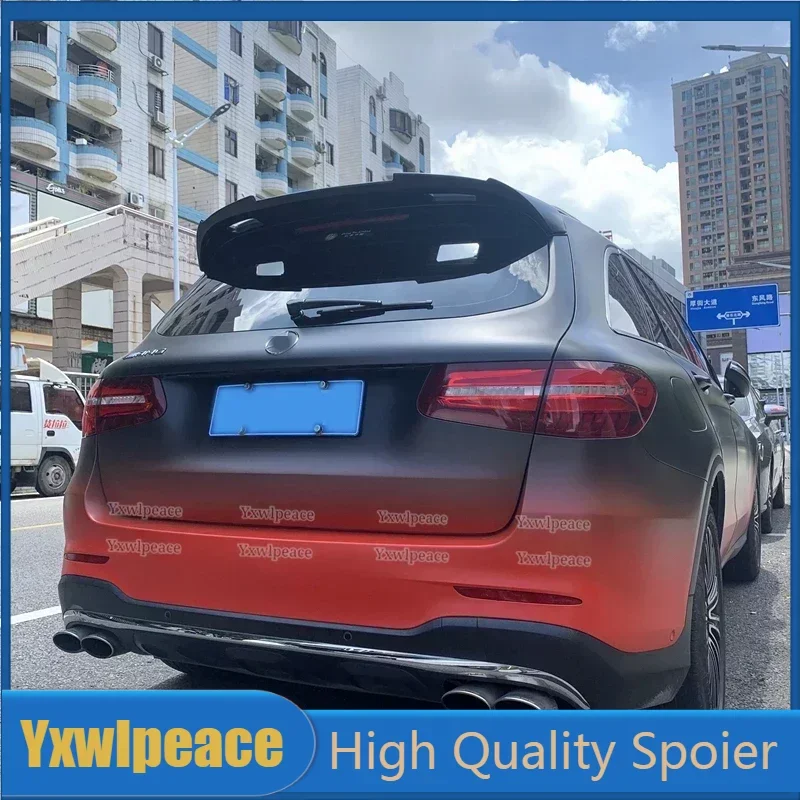 

For Mercedes-Benz GLC CLASS W253 X253 Roof Spoiler GLC200 GLC220 GLC260 GLC250 GLC300 GLC450 ABS Plastic Rear Trunk Lip Wing