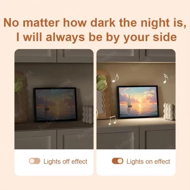 NEW Portable Bluetooth Speaker Light Painting Speaker Home Wireless Luminous Decorative Painting Art Ornaments