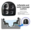 PVC Spa Booster Seat Soft Water Air Inflatable Hot Tub Cushion Pad Black PVC Spa Booster Seat Soft Water/Air Inflatable Hot Tub 4