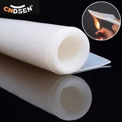 Translucent High - Temperature Resistant Silicone Rubber Sheet - Odorless and Versatile Gasket Material (0.5 - 5mm Thickness) - 50x50x1mm