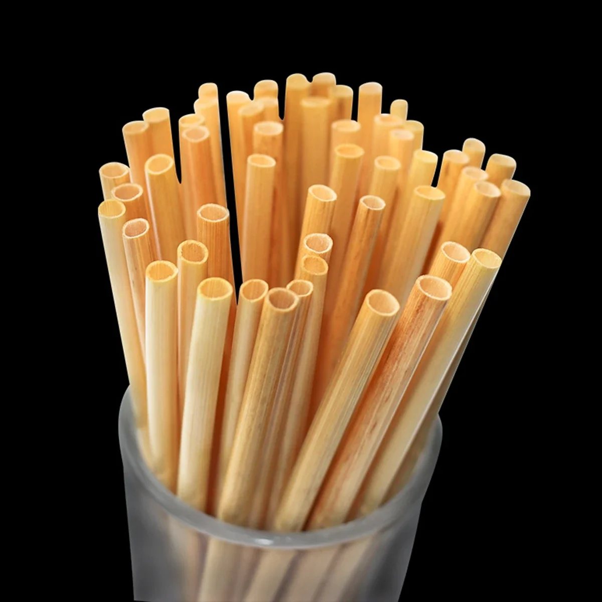 100pcs/Box Natural Wheat Straws Eco-Friendly Drinking Straws Disposable Cocktail for Baby Milk Beer Tea Bar Accessories drinking straws