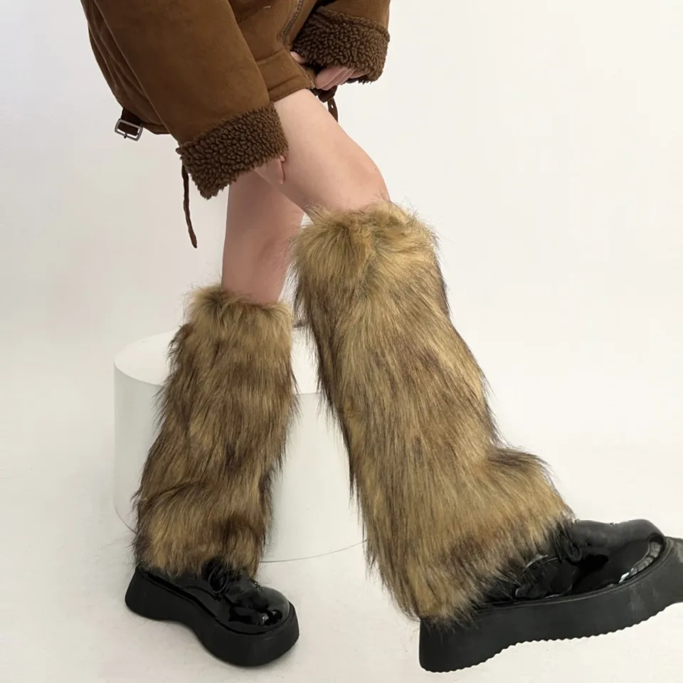 Vrouwen beenwarmers voor de winter - Korte laars manchetten