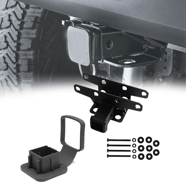 2 Towing Trailer Plug Rear Receiver Hitch For 2018-2023 Jeep Wrangler  JL/JLU - AliExpress