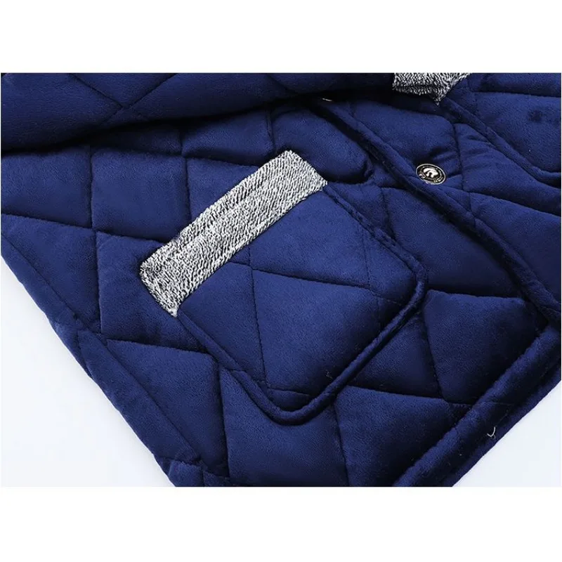 2023 New Sleepwear Men's Winter Coral Velvet Three-layer Cotton Loose Loungewear Thickened Flannel V-neck Warm Homewear Set