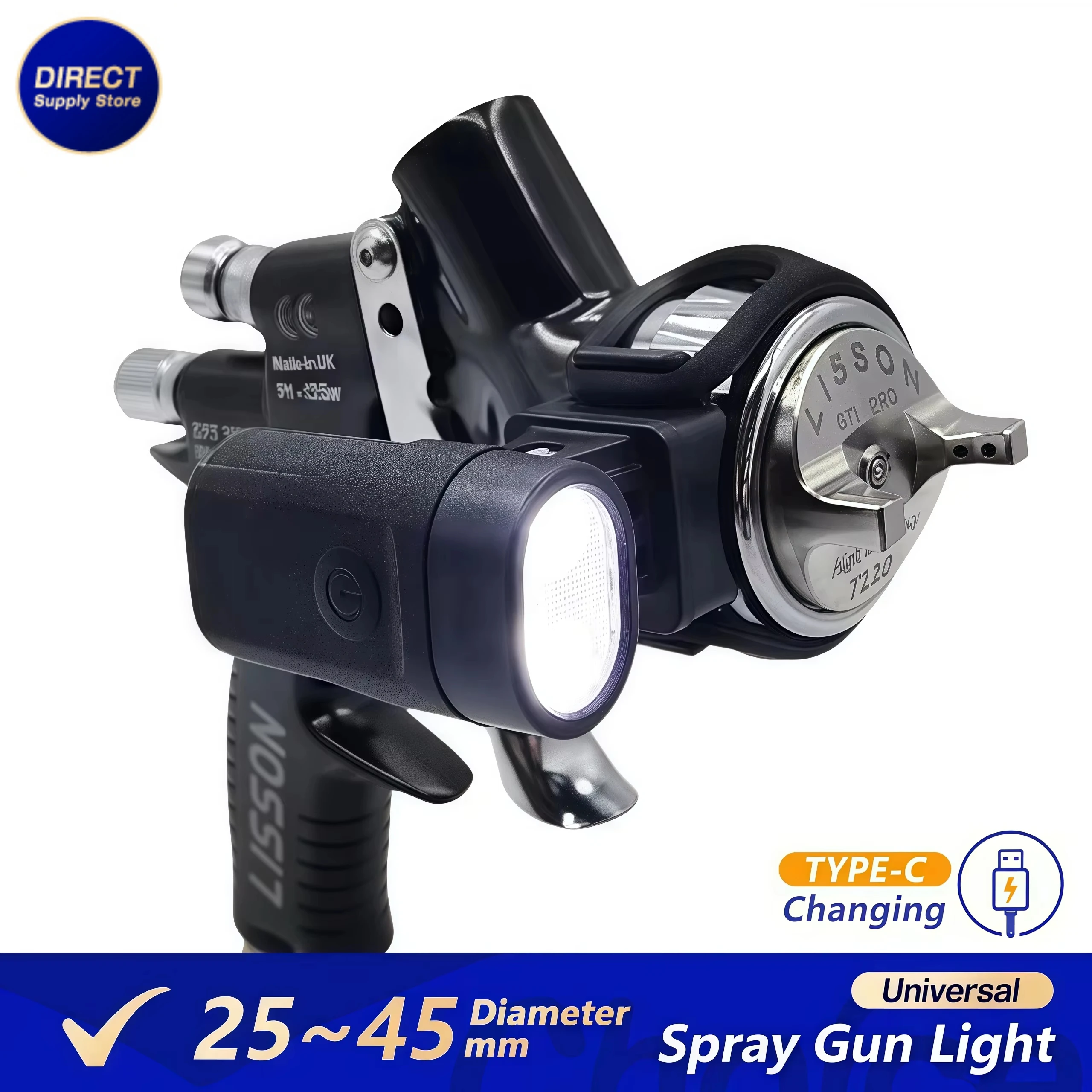 Universal Airbrush Spray Gun Light 1