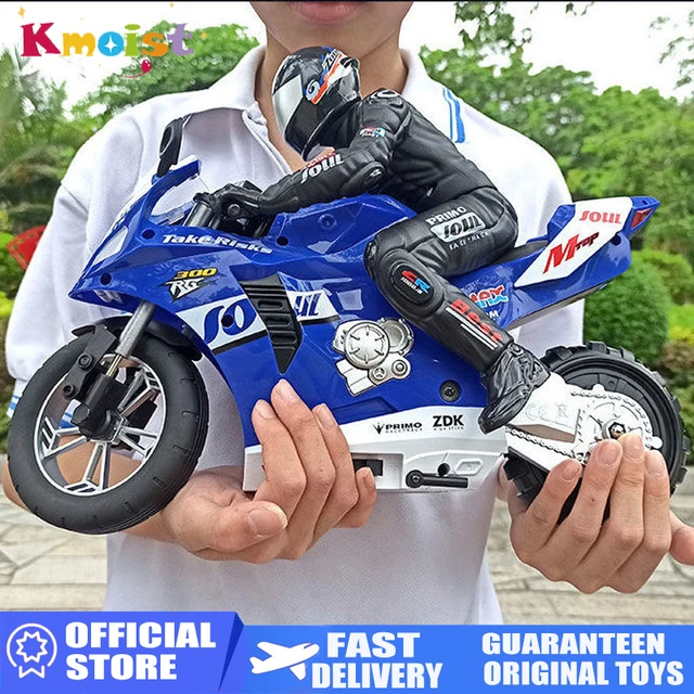 Grande moto télécommandée RC pour enfants, course à grande vitesse, dérive,  voiture de cascade, jouets pour garçons, cadeaux de Noël pour enfants, 2.4G  - AliExpress