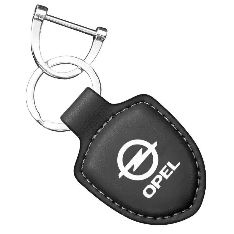 Auto Schlüssel anhänger Schild Echt leder Schlüssel bund für Opel Astra j h  Corsa d g k Vectra Bvectra B Insignia Vivaro Mokka Zubehör