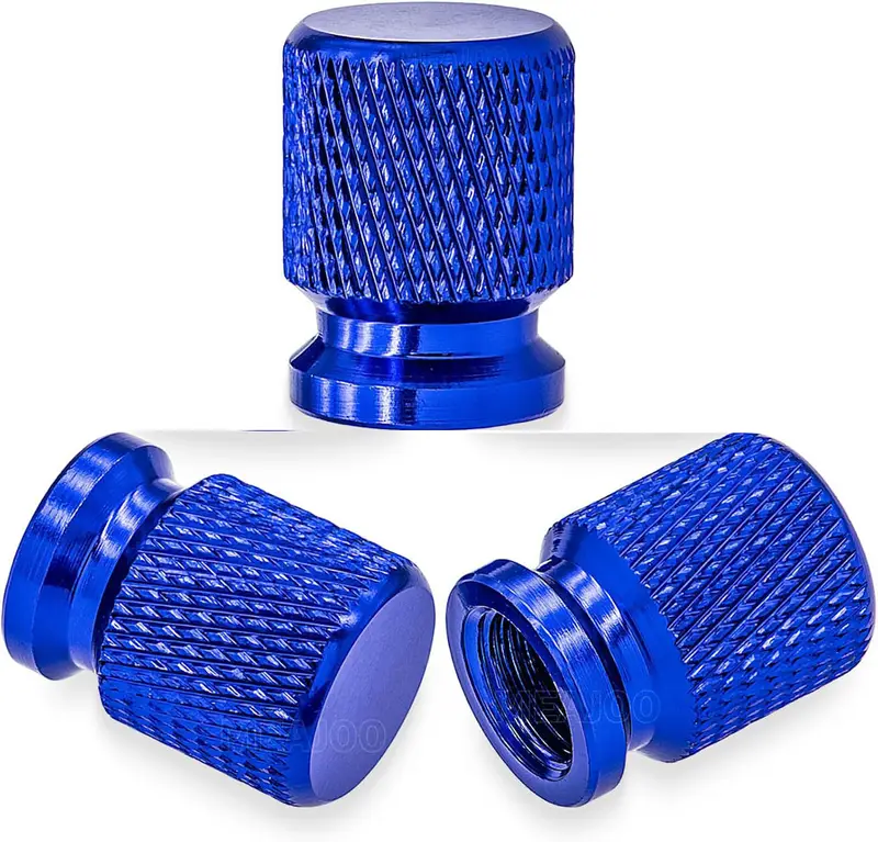 Tire Valve Stem Caps, Anodized Aluminum Wheel Valve Covers Accessories, Universal for Cars, SUVs, Bikes, Trucks and Motorcycles - Image 14