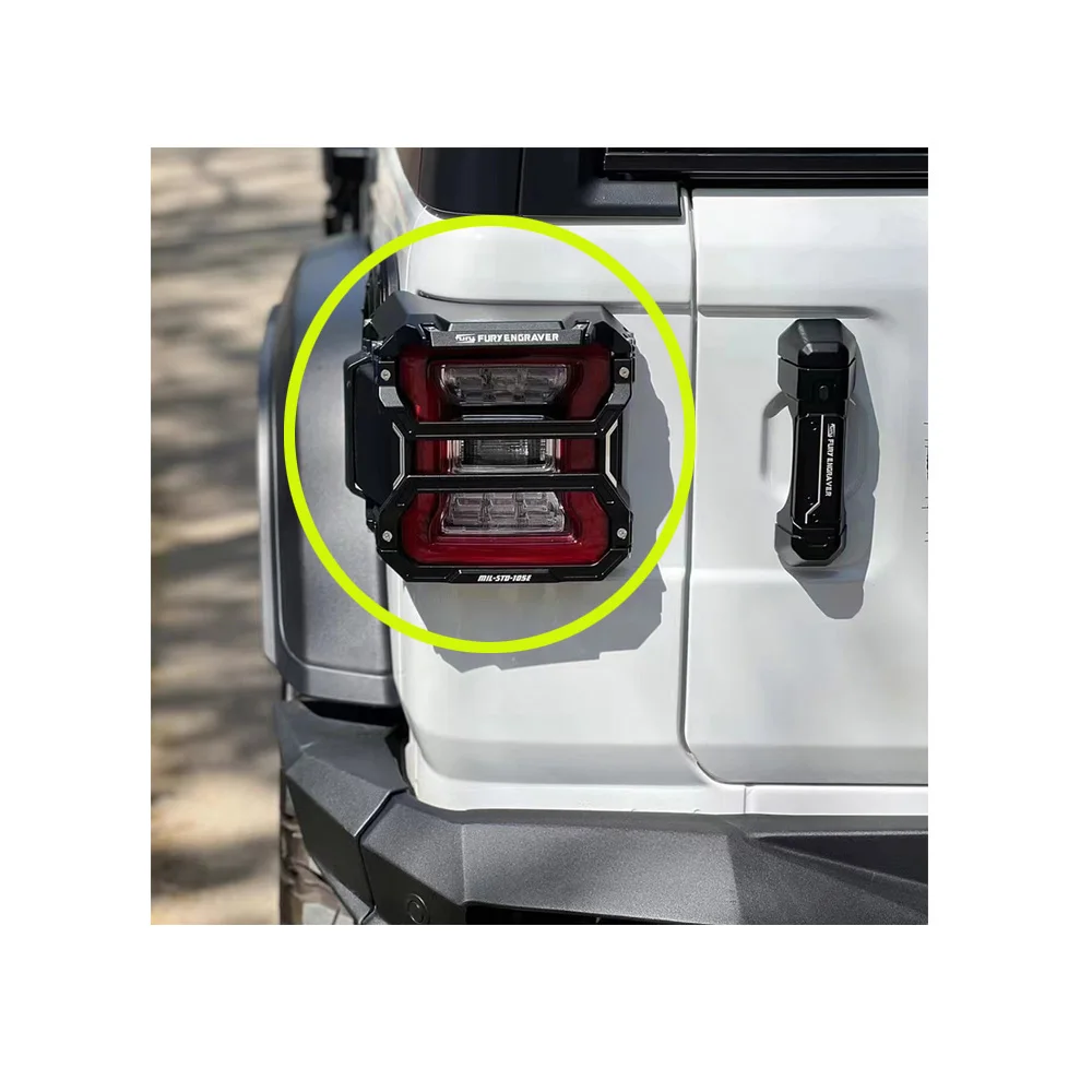 

Одна пара задних фар F2009 из алюминиевого сплава для jeep for wrangler JL 2018 +