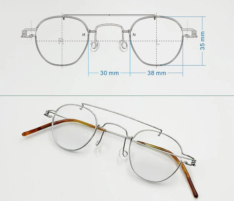 Yujo Eyeglasses Front View