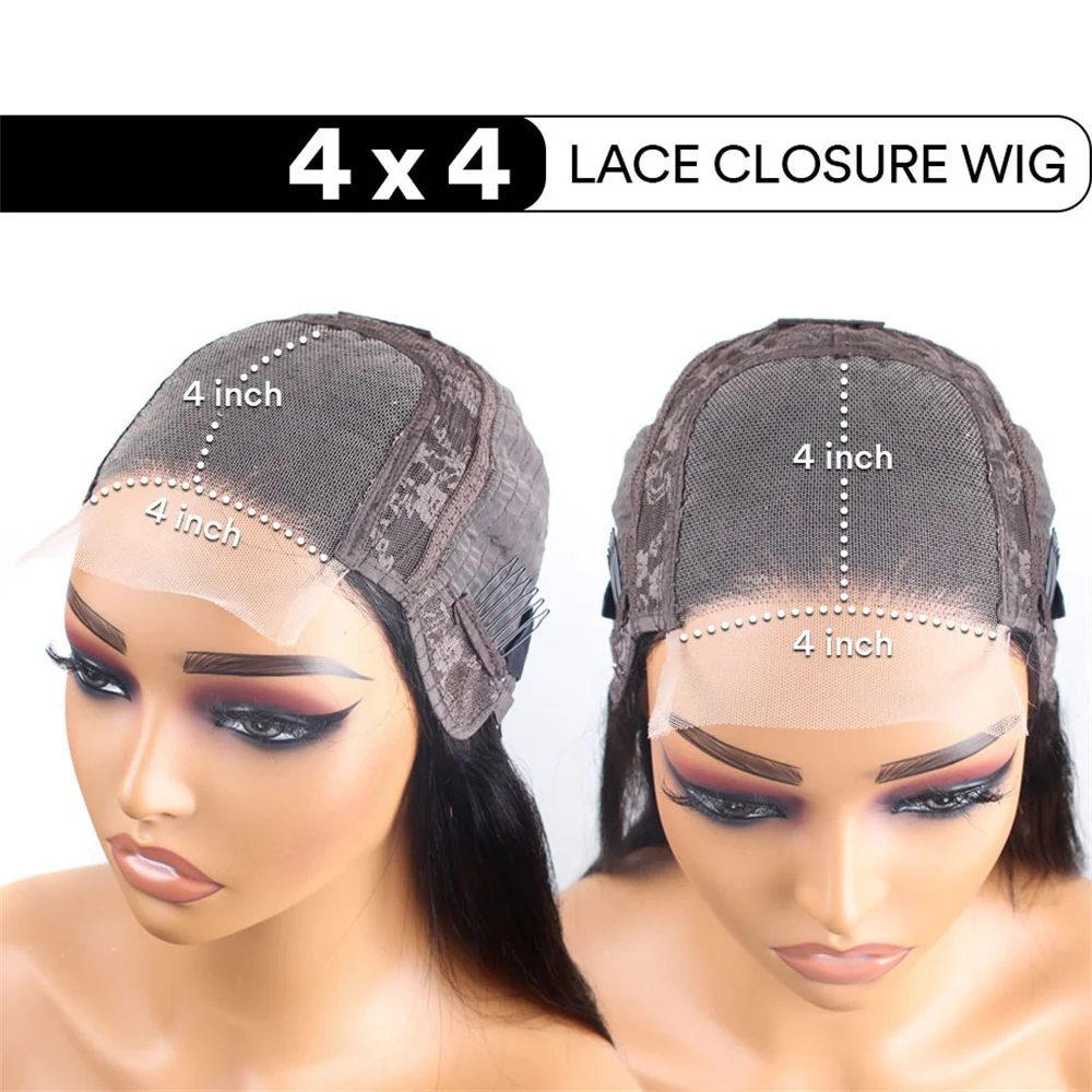 4x4 lace wig