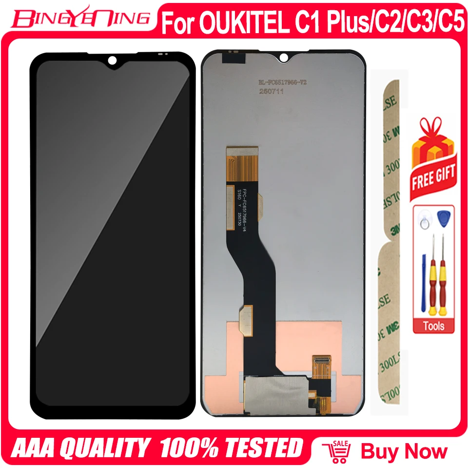 Premium LCD Screen Assembly Replacement for BINGYENING Smartphones