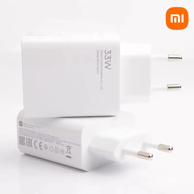 Xiaomi Original Charger 33W Fast Turbo Charge 6A Type C Cable For